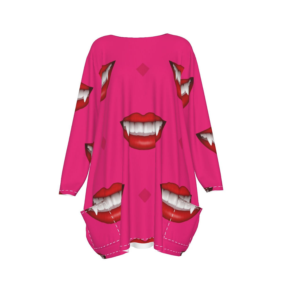 Moo Moo Nighty | Vampire Smile | Halloween Moo Moo | Yo! Jammies f