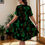 Thumbnail: V-Neck Sun Dress | Pretty Little Camo | A-Line Free Flowing Dress | Yo! Women