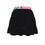 Thumbnail: Ruffled Mini | Charcoal Black | Pink Tropics | Yo! Skirts for Women