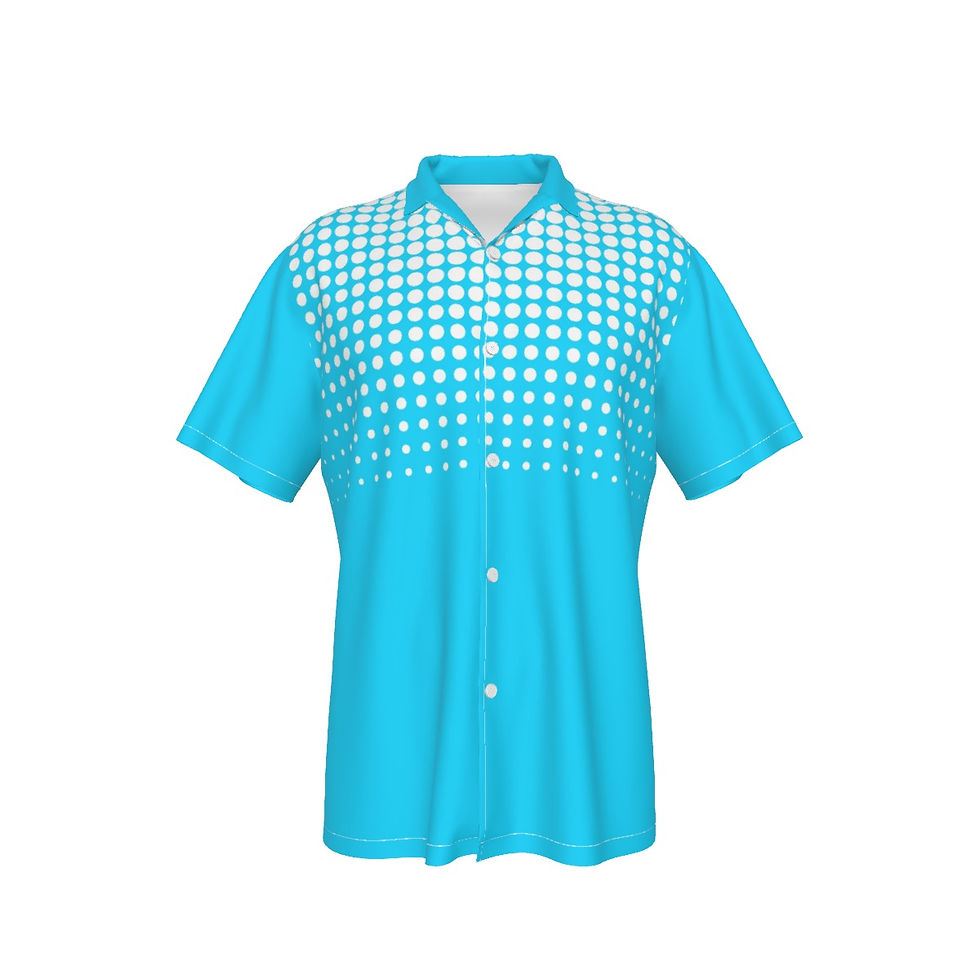 Hawaiian Shirt | Aqua Illusion | 4 Way Stretch | Regular Fit | Button Down