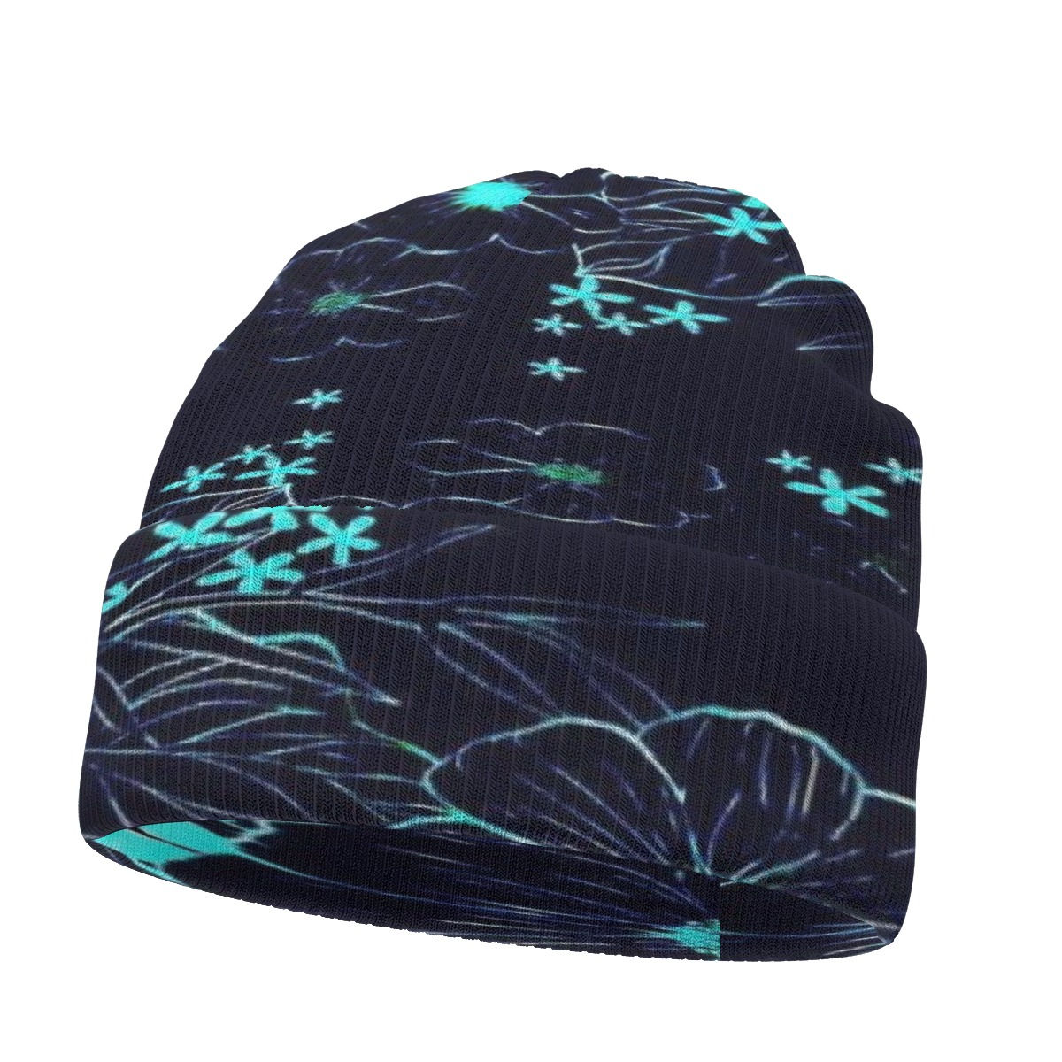 The Garden Path at Night Double Sided Knit Hat Beanie Cap | Yo! Accessorie