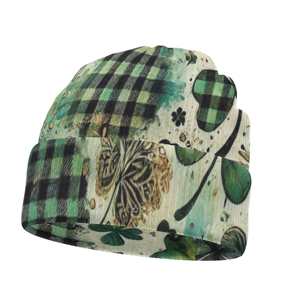 Luck of the Irish Double Sided Knit Hat Beanie Cap | Yo! Accessories