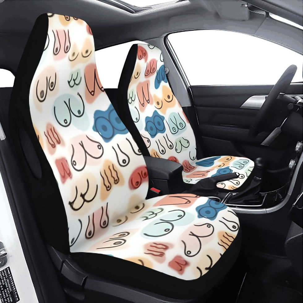 All Boobies Matter Universal Car Seat Covers Yo! Chlo Chlo