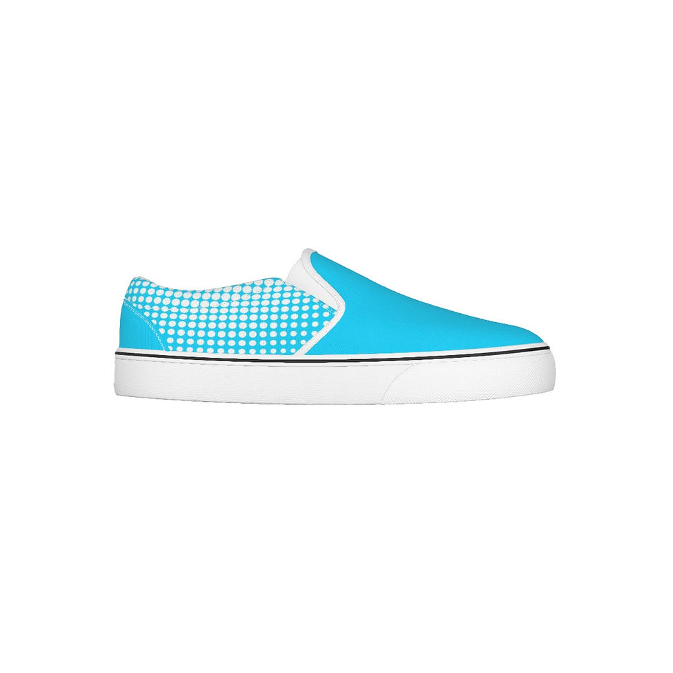 Men's Canvas Slip-on Shoes | Aqua Illusion | Anti-Slip Breathable Shoes