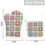 Thumbnail: Granny Square Crochet Print Heat-Resistant Glove and Pad Sets