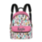 Purse Backpack | All Boobies Matter | Pink Confetti | Personalized Small