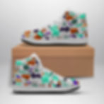 High Tops | All Boobies Matter Breast Cancer Suvivor | Shoes for Women