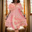 Thumbnail: Neck Sun Dress |  Pink Slices | A-Line Free Flowing Dress | Yo! Women