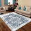 Thumbnail: French Blue Foldable Soft and Non-Slip Backing Rug Made for You Yo! Chlo Chlo