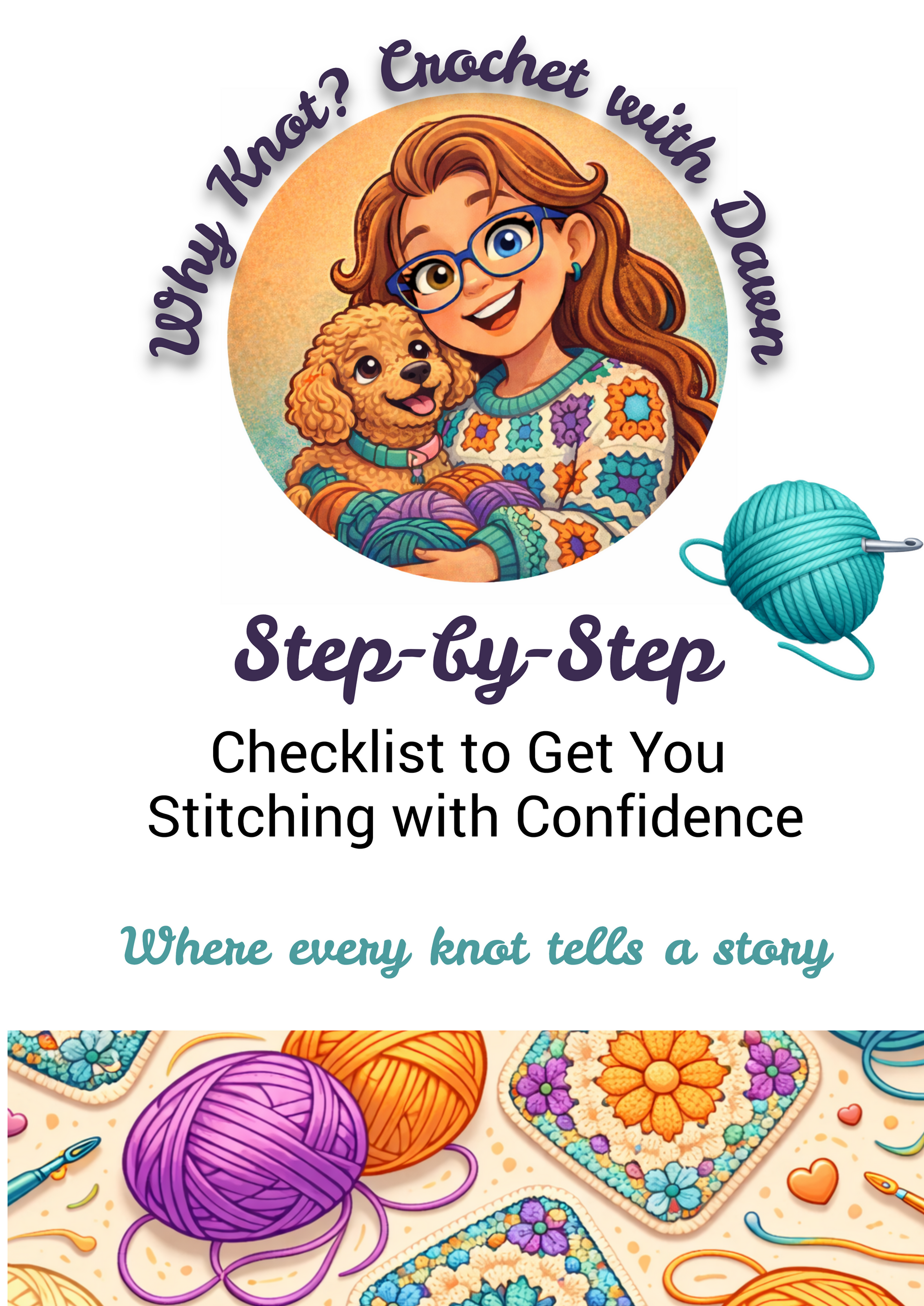 Learn to Crochet for Beginners Checklist for FREE