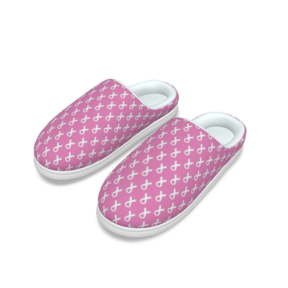 Slippers | Pink Ribbon  Breast Cancer Awareness Yo! Chlo Chlo