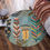 Thumbnail: Boho Feather Round Rug Non Slip Backing Perfect for the Chic Chick
