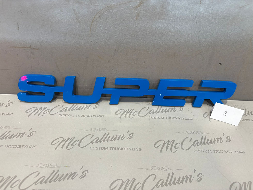 Thumbnail: Discounted Acrylic Super Badge(New Style)BLUE