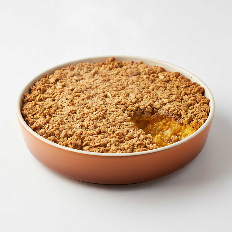 Pumpkin Spice Cobbler