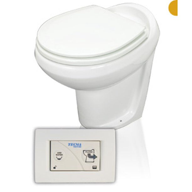 Thetford - Tecma Easy Fit Eco Low Profile Toilet, White 12V
