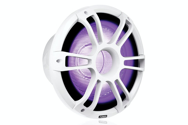Thumbnail: Fusion Signature Series 3 12" 1400-W Sports White Marine Subwoofer SG-SL122SPW