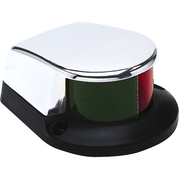 Luz de posición lateral con combinación grande de zamak cromado SeaSense