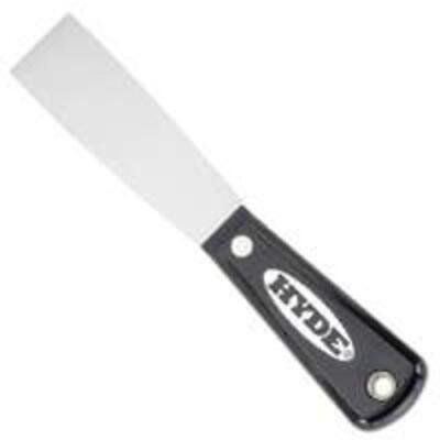 Hyde - Black & Silver Flexible Putty Knife, 1.25" Inch