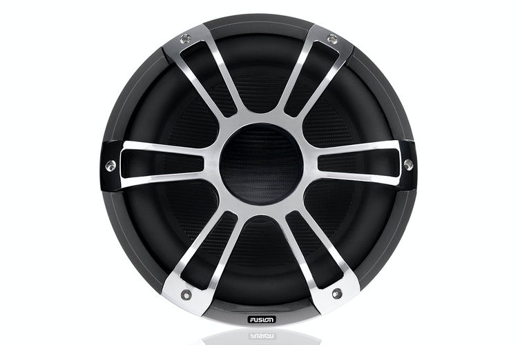 Miniatura: Fusion Signature Series 3 12" 1400-W Sports Chrome Marine Subwoofer SG-SL122SPC