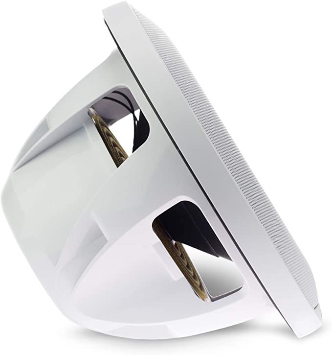 Thumbnail: Fusion Signature Series 3 10" 600-Watt Classic White Marine Subwoofer SG-S102W