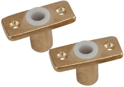 SeaDog - Brass Oarlock Sockets, Top Mt., pr.