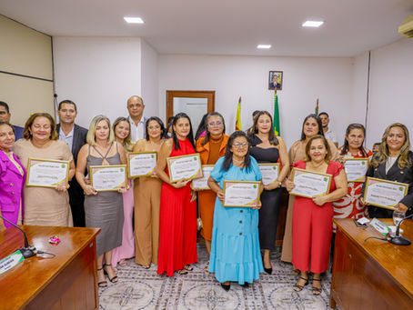 Prefeito José Luiz prestigia sessão solene da Câmara de Vereadores em homenagem as mulheres de Mâncio Lima
