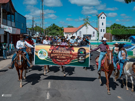 Encerramento das atividades agropecuárias reúne público recorde na XXI Cavalgada Hermecílio Barreto de Lima