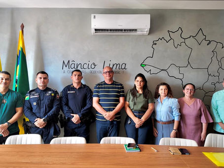 Prefeitura de Mâncio Lima e Polícia Militar avançam na implantação do projeto Guarda Mirim no município