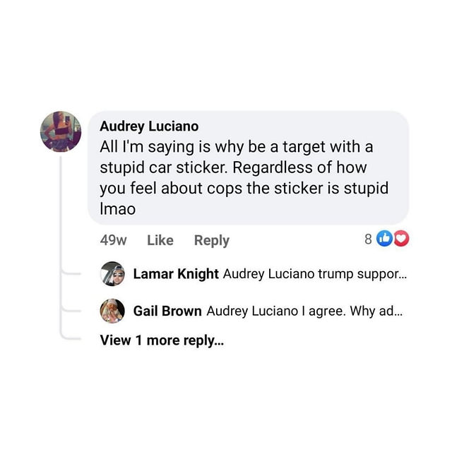 Comments from Facebook