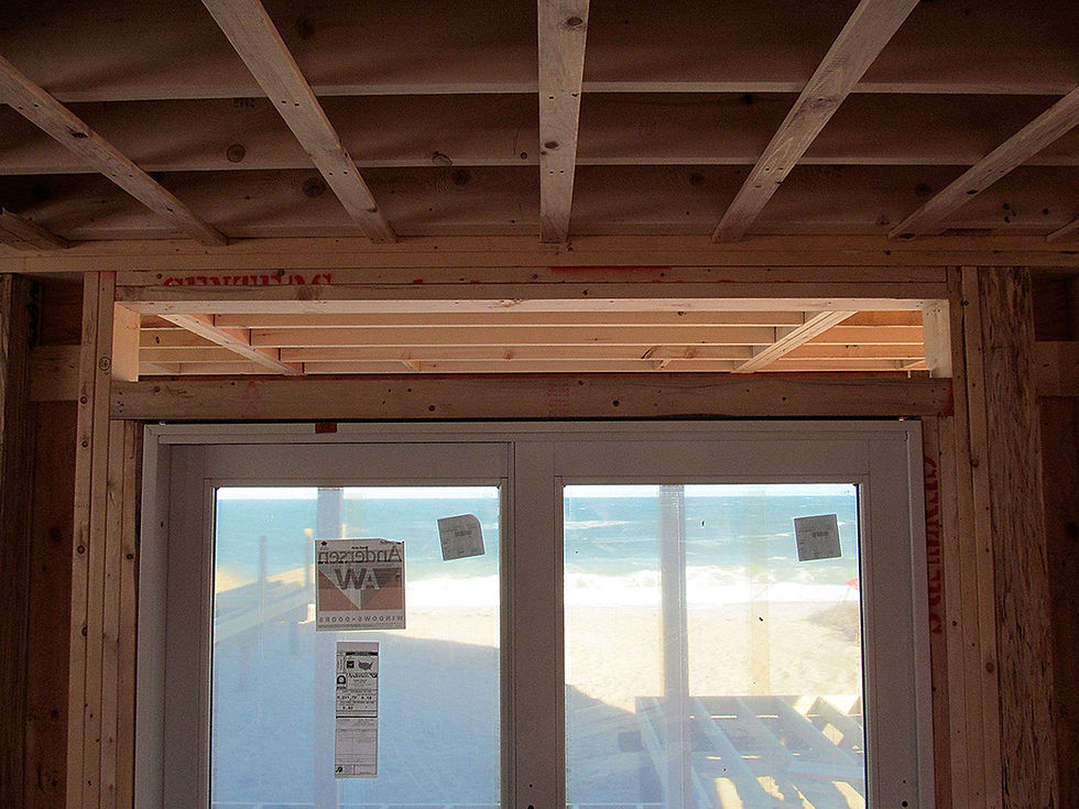 Building RollShutters Into A New Construction Home