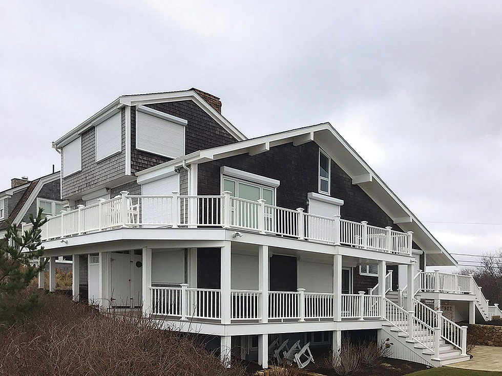 RollShutters Installed On A Home