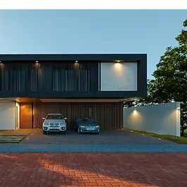 Casa Habitación Residencial

En planta baja:
Cochera techada para 4 coches
Recibidor
Baño de visitas
Sala
Comedor
Cocina
Despensa
Lavandería
Patio
Bodega
Cuarto de servicio con baño
Terraza con asador techado
Jardín

Planta Alta:
Sala de TV
Recámara principal con vestidor y baño
Recámaras secundarias con vestidor y baños
Balcones en las tres recámaras

Tecnología destacada:
Paneles solares para ahorro de energía
Calentador solar conectado a calentadores de agua de paso en circuito