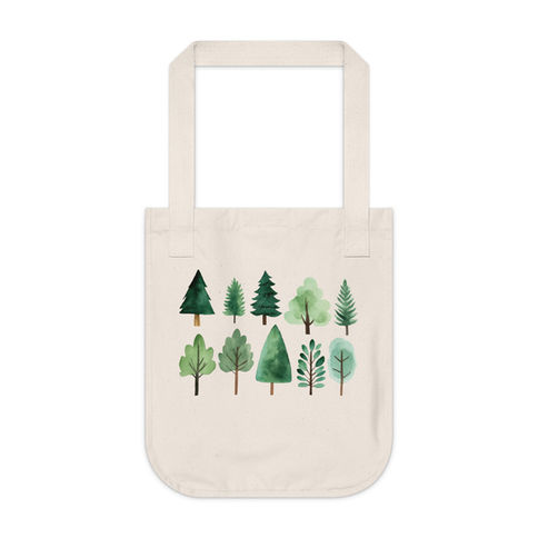 T01-Green-Trees-Print-Beach-Bag-Eco-Friendly-Gift-Canvas-Tote-Bags