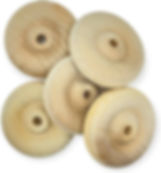 Ahşap Küçük Tekerlekler