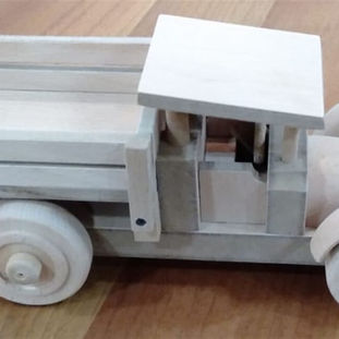 Retro Wooden Truck Toy