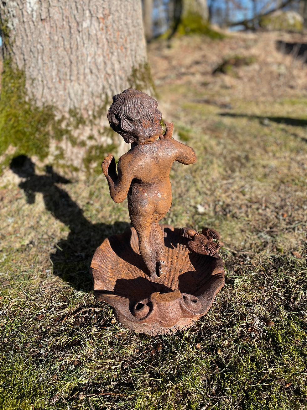 Miniatyrbild: Staty i gjutjärn