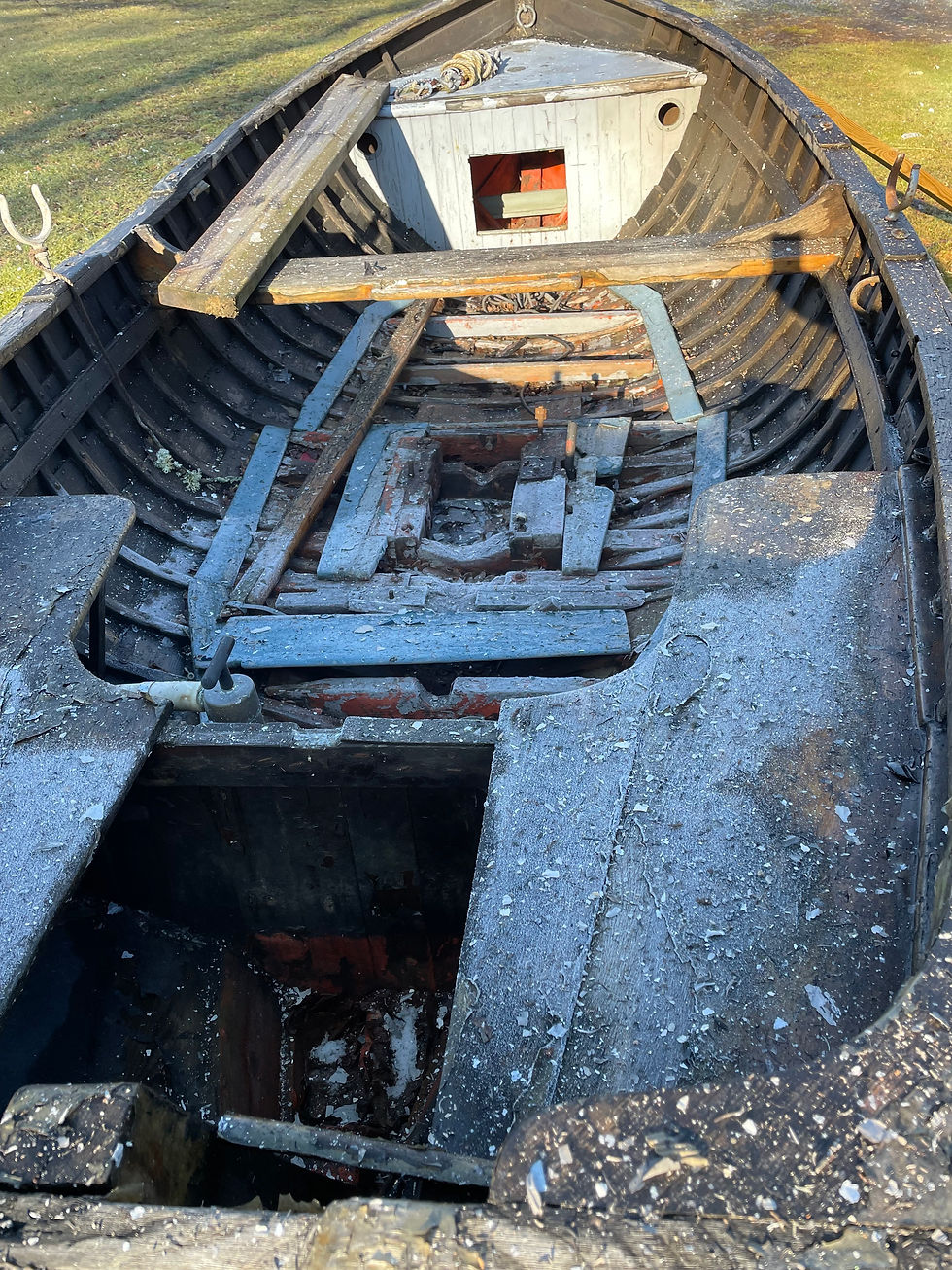 Miniatyrbild: Träbåt