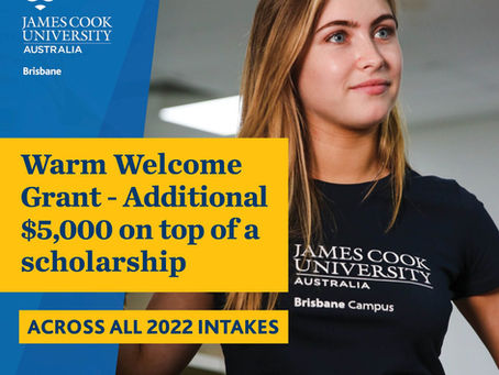 JCU Brisbane - Additional $5,000 grant for international students