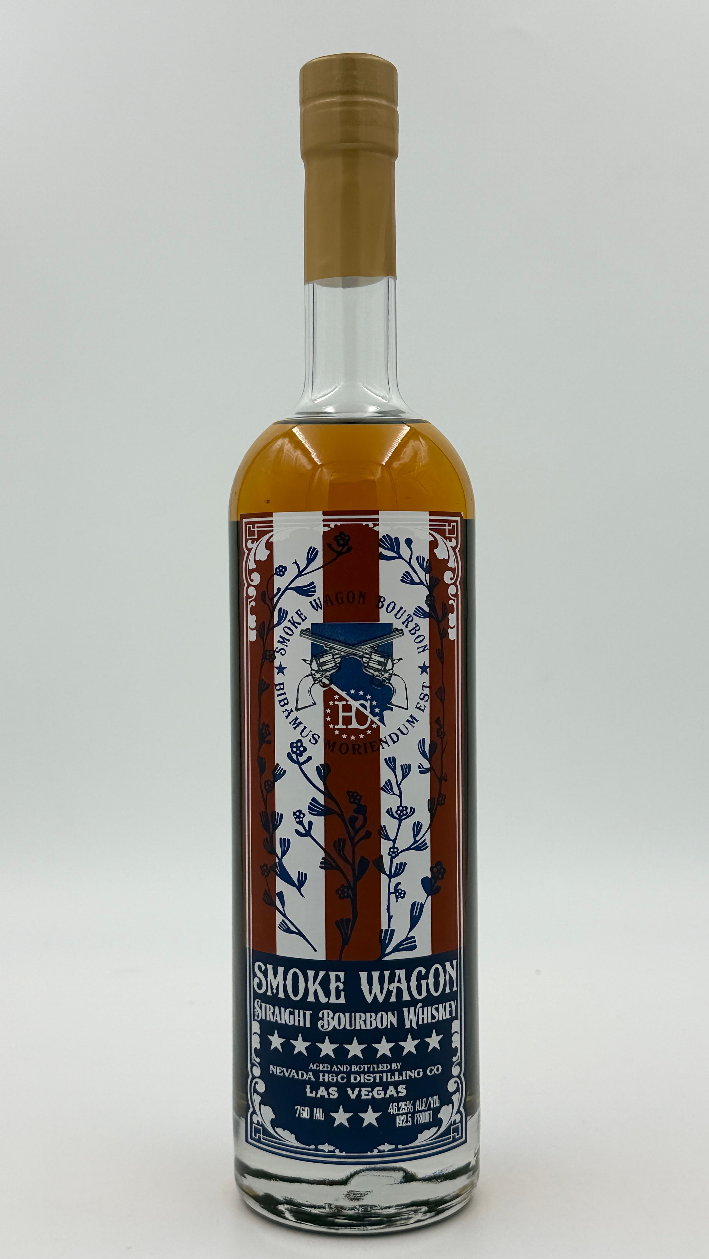 Smoke Wagon 4th July Special Edition Straight Bourbon 750ml 46.25%