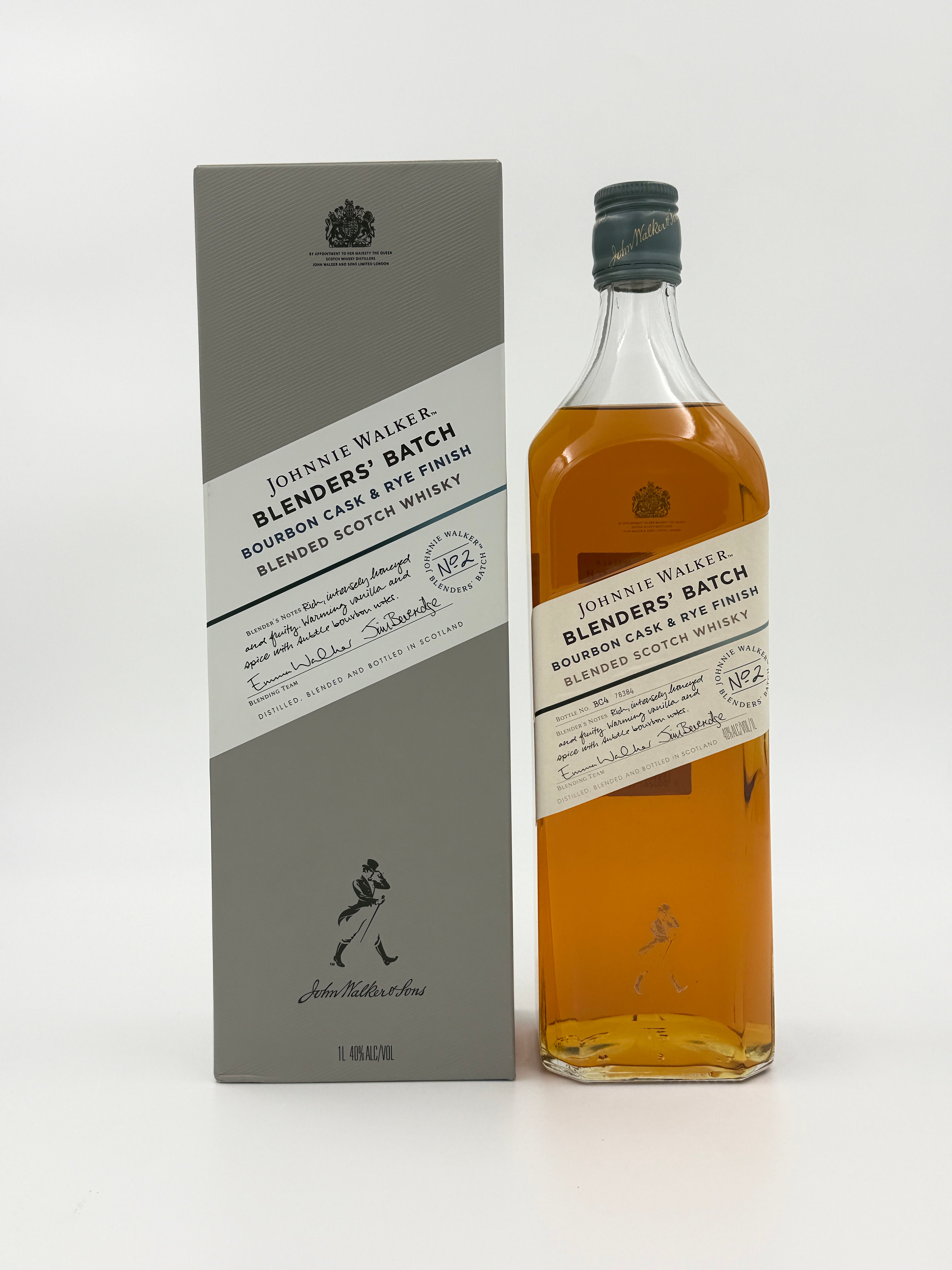 Johnnie Walker Blenders’ Batch Bourbon Cask & Rye Finish Scotch Whisky No 2