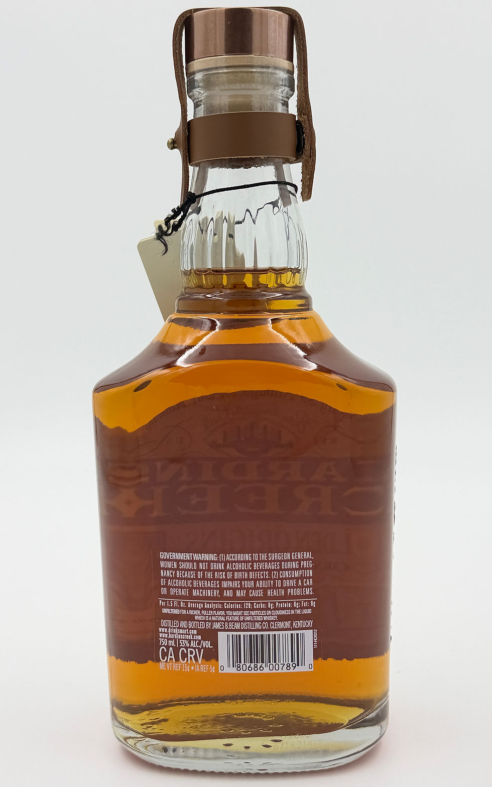 Thumbnail: Jim Beam Hardin’s Creek Golden Origins 11 Year Corn Whiskey 53% 750ml Rare USA