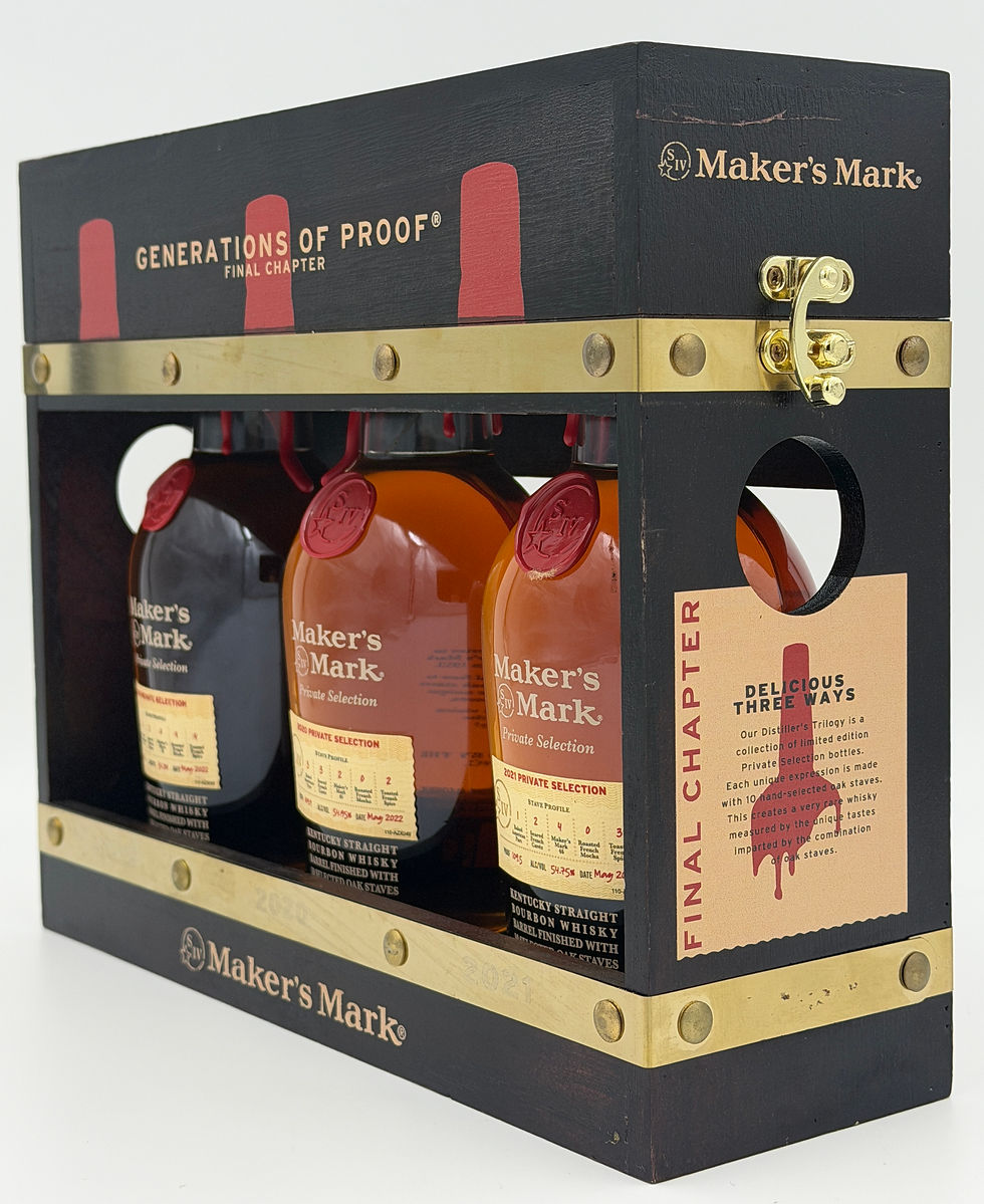 Thumbnail: Makers Mark Limited Edition Generations Of Proof Final Chapter Bourbon 3x375ml