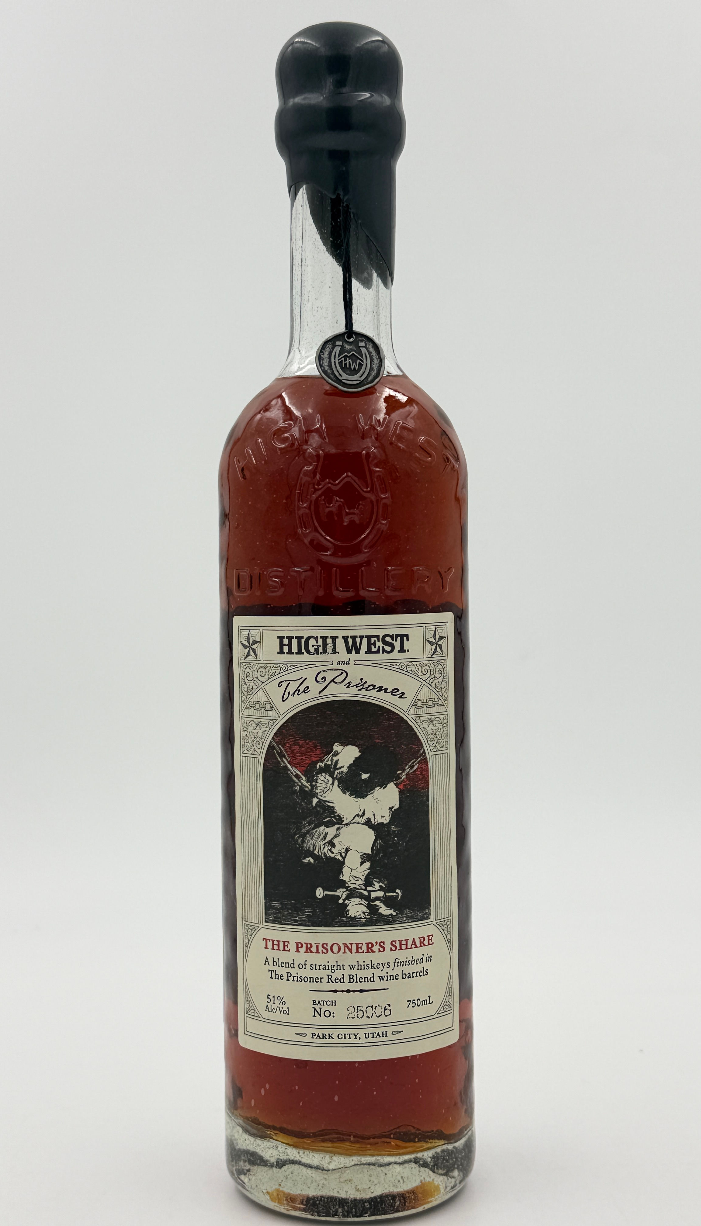 High West The Prisoner’s Share Wine Barrel Finished Whiskey 51% Batch 25C06