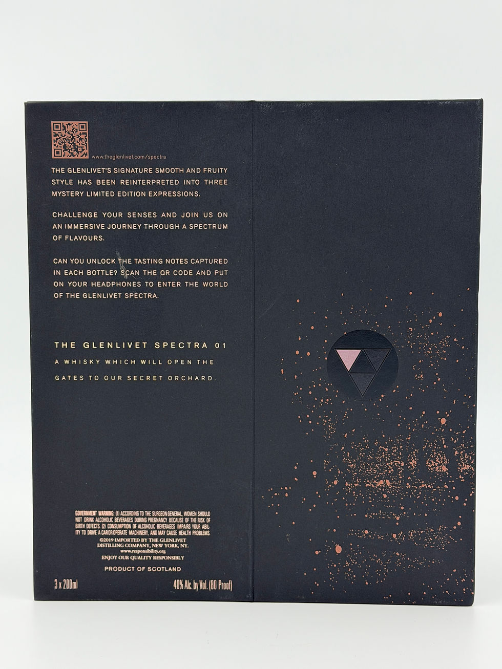 Thumbnail: Glenlivet Spectra 01 - Single Malt Whisky Set 3 x 200ml 40% 