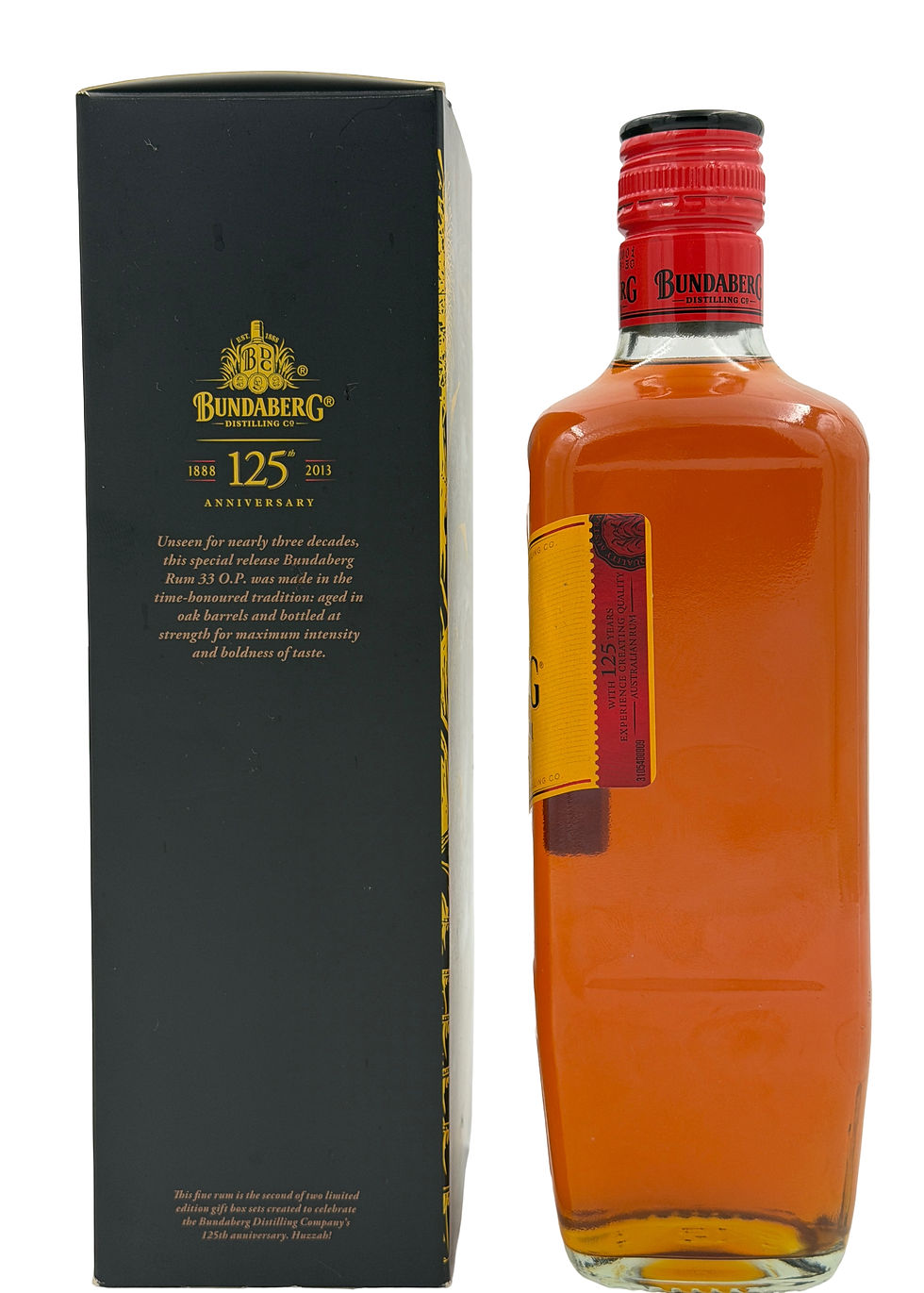 Thumbnail: Bundaberg Rum 33 OP 125th Anniversary Limited Edition Boxed 700mL 75.9% 