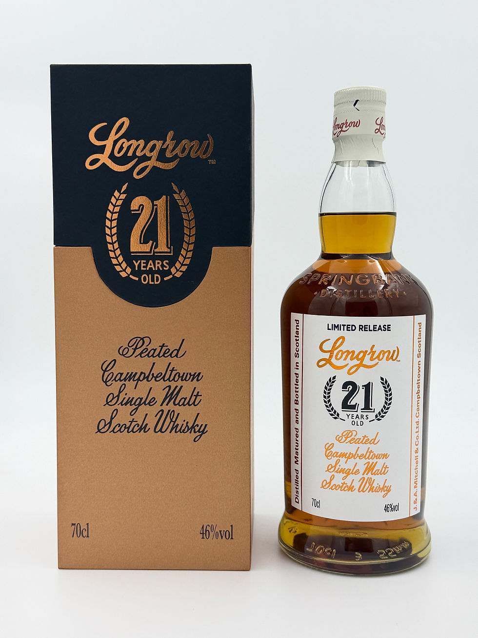 Thumbnail: Springbank Longrow 21 Year Old 2022 Limited Release Campbeltown Single Malt 