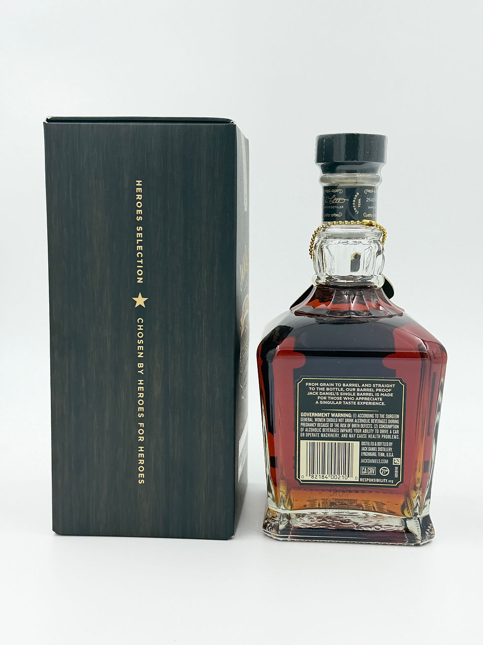 Thumbnail: Jack Daniel’s Heroes Selection Single Barrel Barrel Proof Signed Limited Release