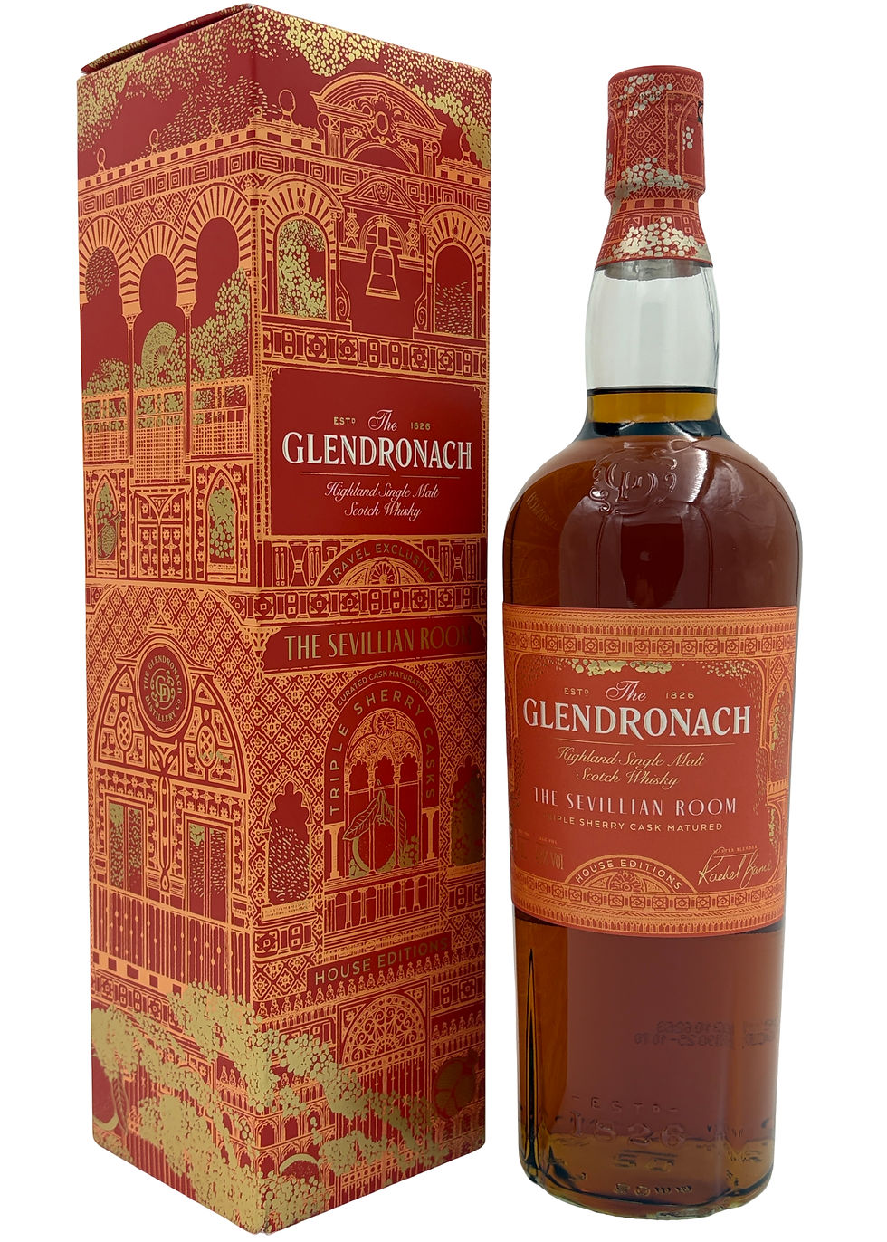 Thumbnail: GlenDronach The Sevillian Room 1L Travel Exclusive Single Malt Scotch Whisky