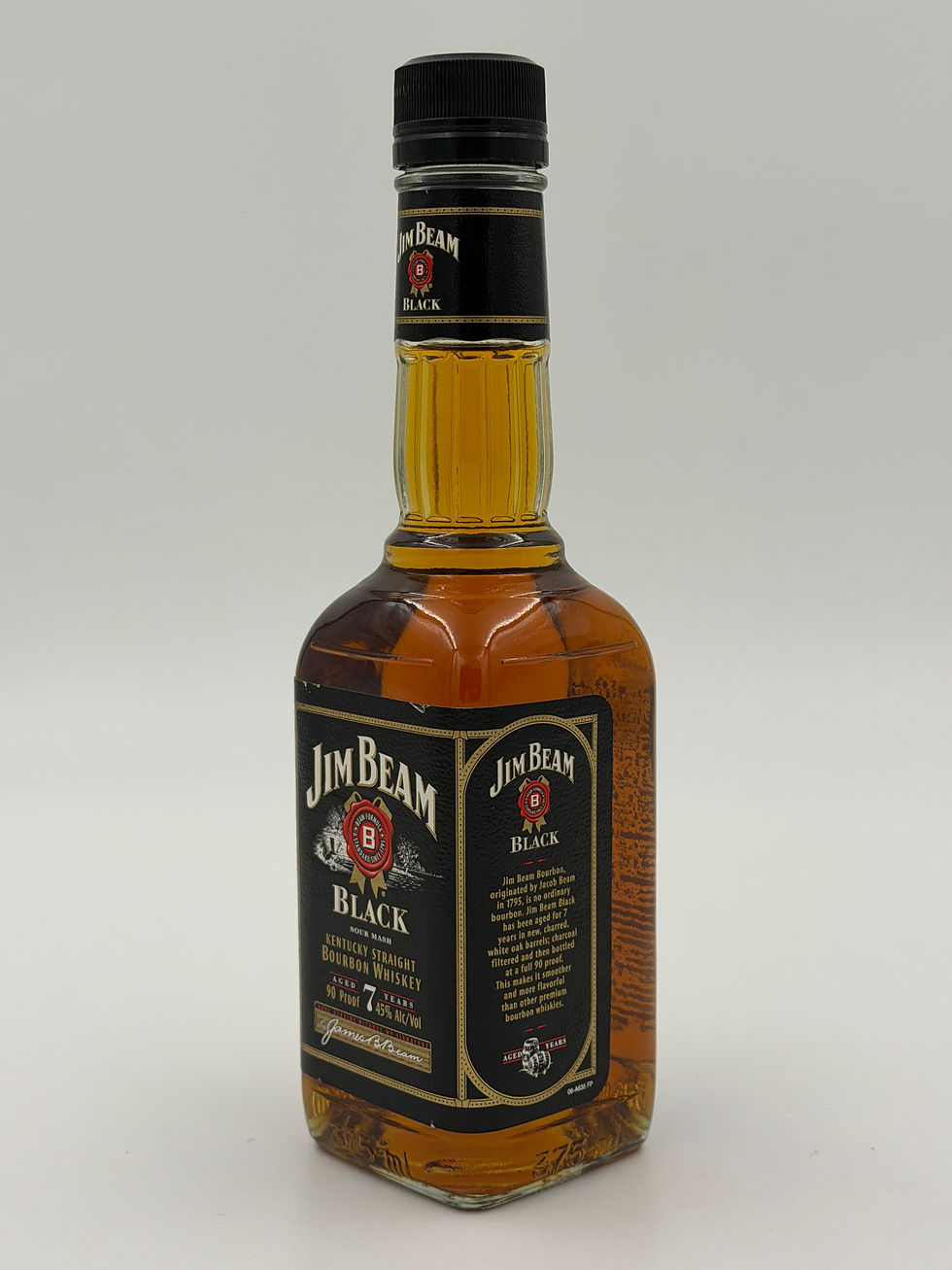 Thumbnail: Jim Beam Black 7 Year 375ml USA Release 45% Kentucky Straight Bourbon Discontinu