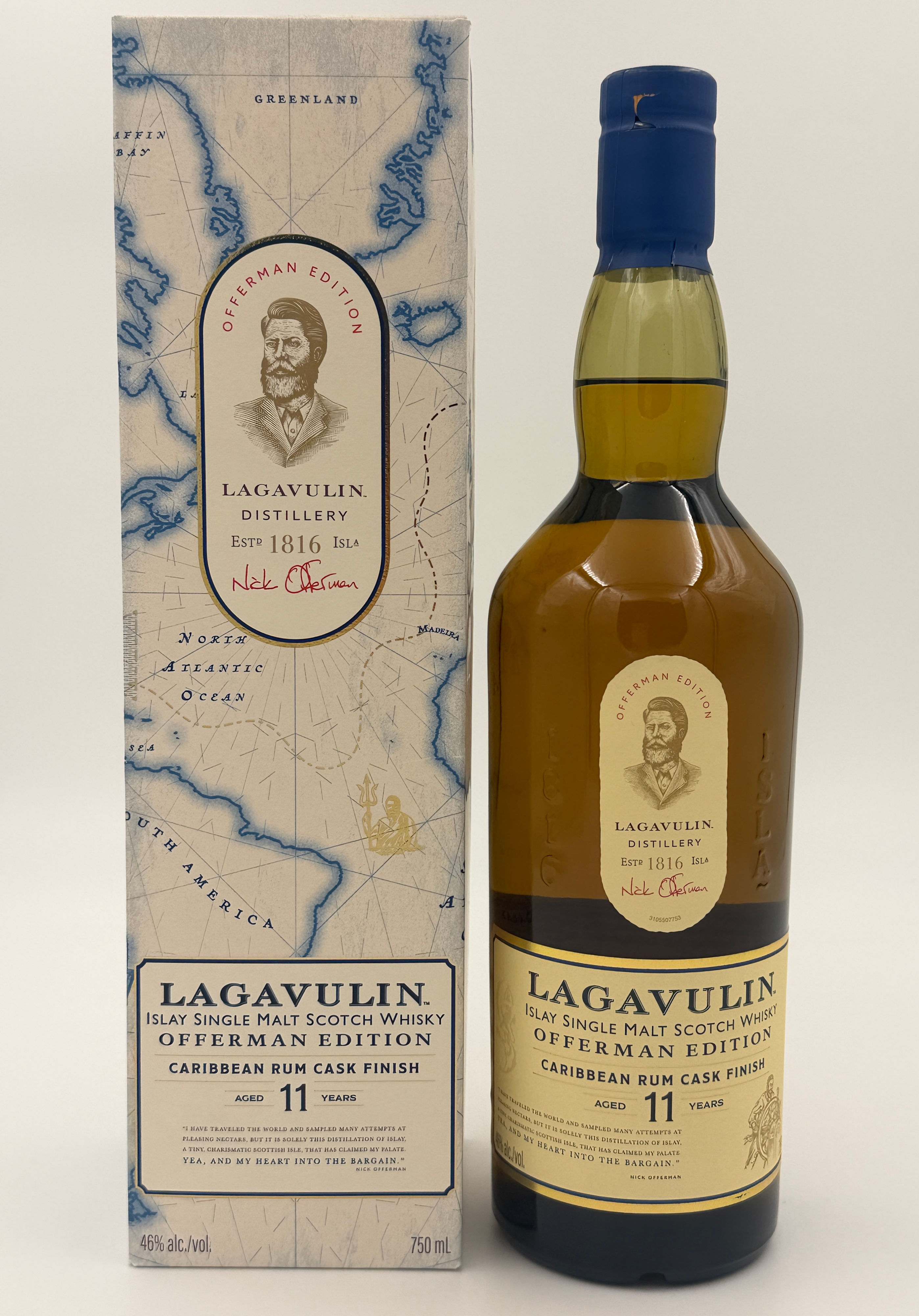 Lagavulin Offerman Edition 4 Scotch Whisky 11 Year 750ml Rum Cask Finish 46%